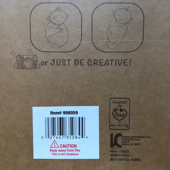 So ‘dorable Newborn 3 Piece Prop Costume Set NEW - Picture 7 of 7